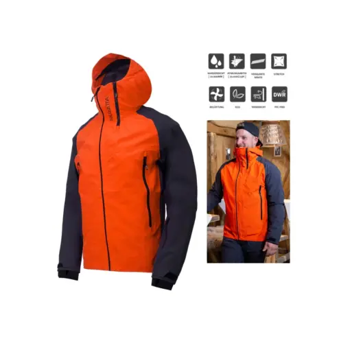 Men's 3-layer hardshell jacket ski jacket Heli 20K