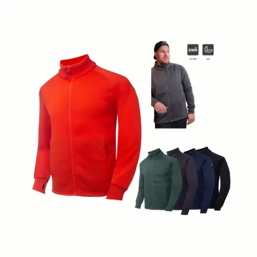 Men's knitted fleece jacket Liska