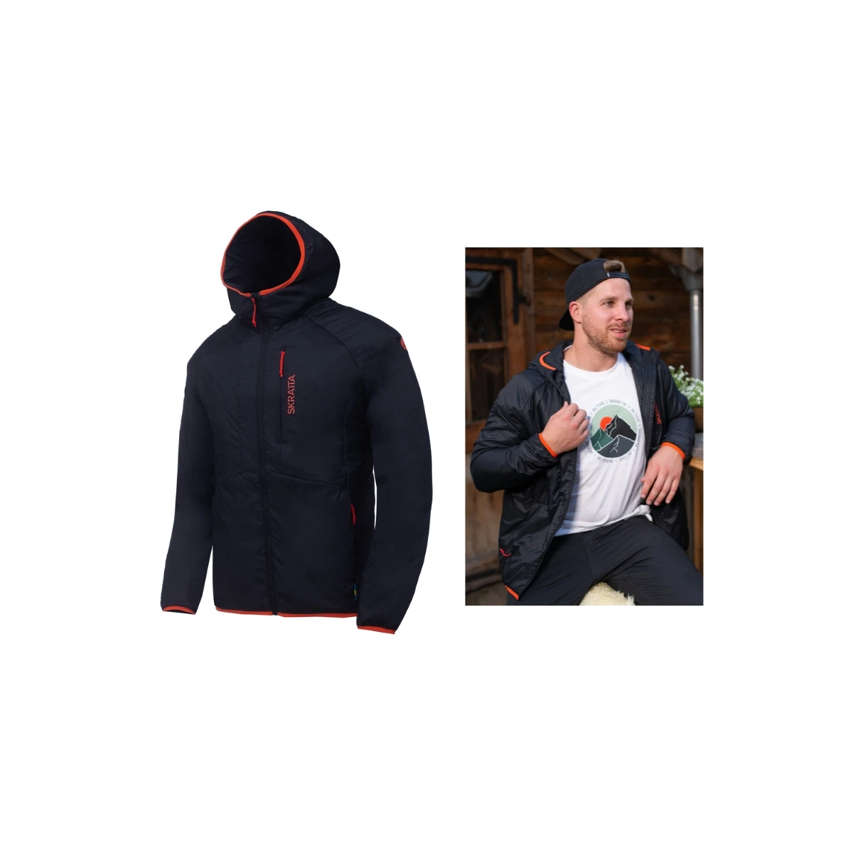 Skratta Leichte Wanderjacke Herren Frode