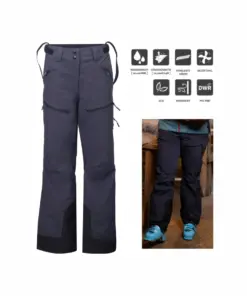 Damen 3 Lagen Skihose Hardshellhose Heli 20K