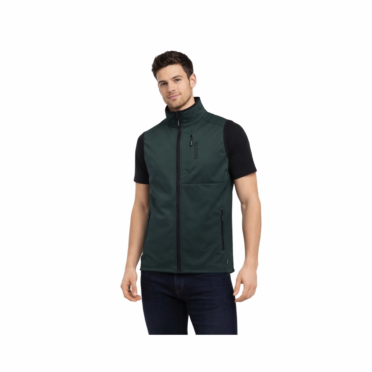 Men's softshell vest Bente - Image 3