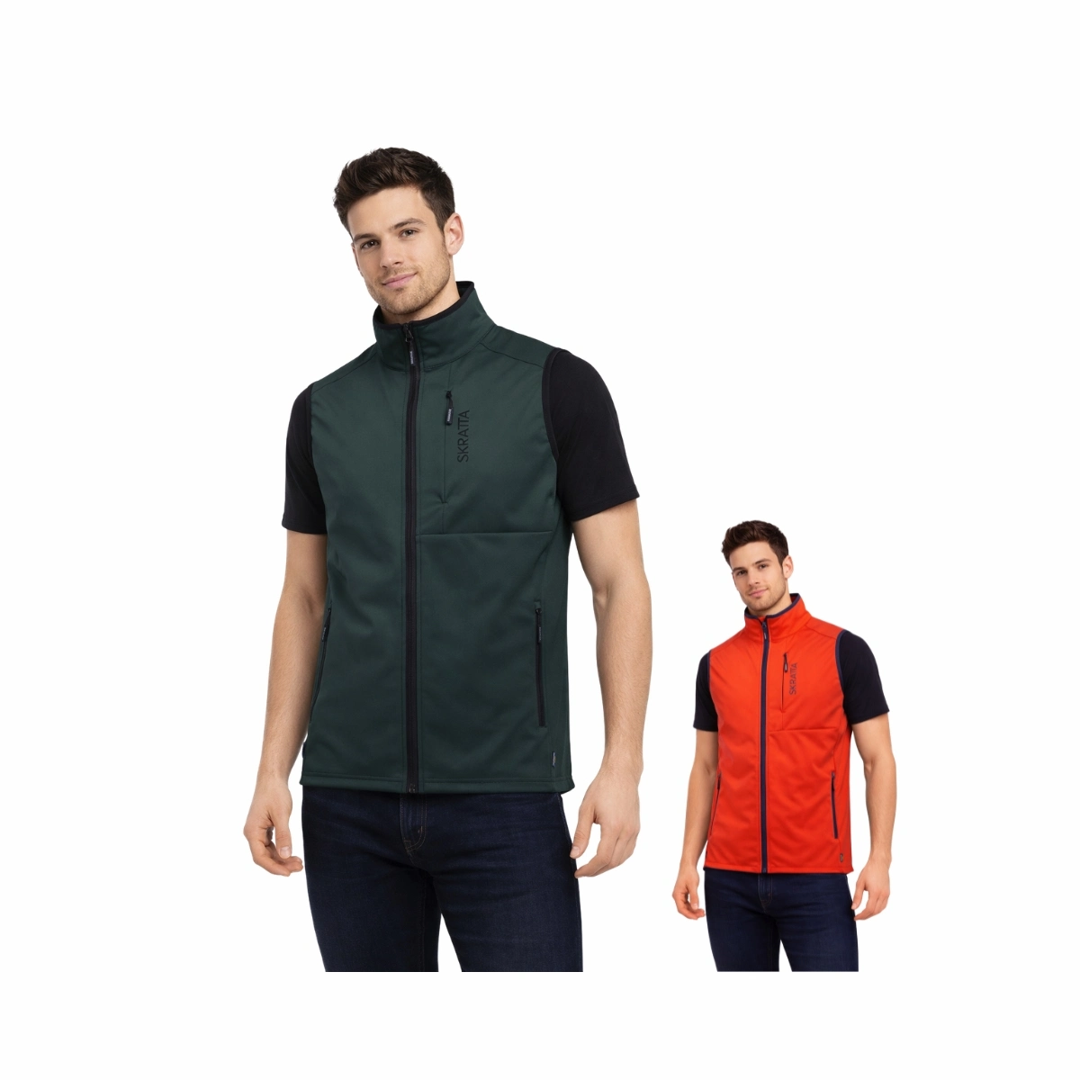Skratta Softshell Weste Herren Bente