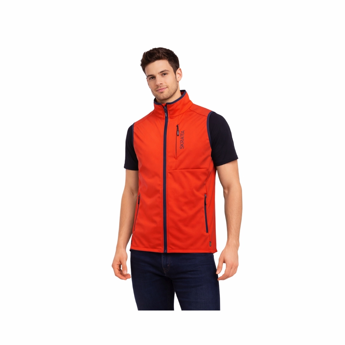 Men's softshell vest Bente - Image 2