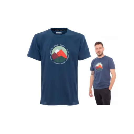 Skratta T-Shirt Herren Baumwolle Milla