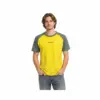 5823514 Skratta Bente T Shirt Herren Model Yellow Front