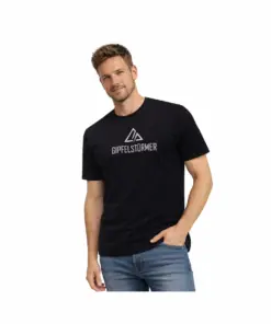 Bio-Baumwoll T-Shirt Herren – Loose Fit & Rundhals Gipfelstürmer