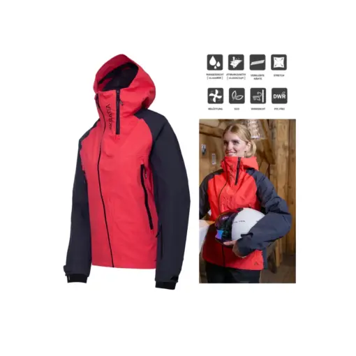 Damen 3 Lagen Hardshelljacke Heli Skijacke 20K