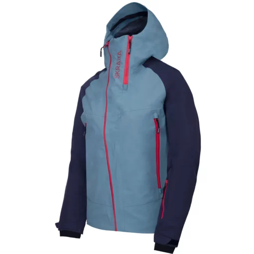 Damen 3 Lagen Hardshelljacke Heli Skijacke 20K – Bild 4