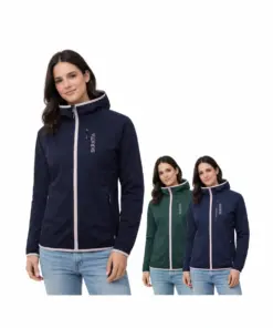 Skratta Softshelljacke Damen mit Kapuze Bente