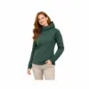 5923126 Skratta Liska mit Kapuze Damen Model Green