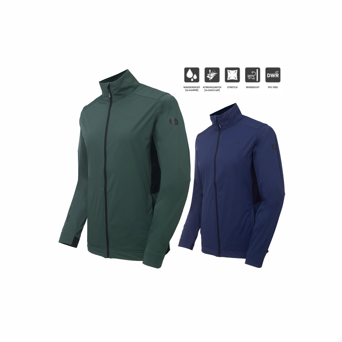 Skratta Hybrid Softshelljacke Damen Fahrradjacke Oskar