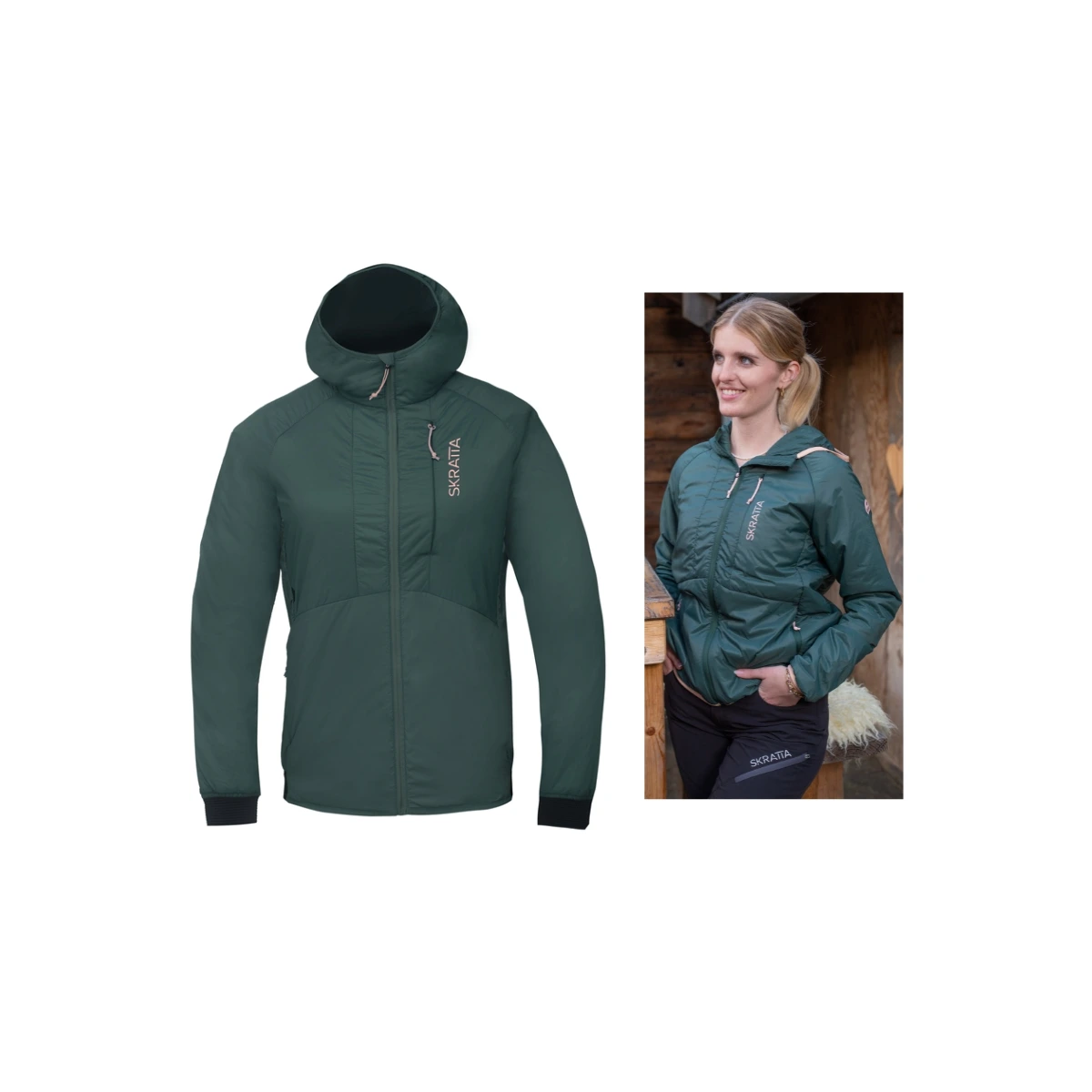 Skratta Leichte Wanderjacke Damen  Frode