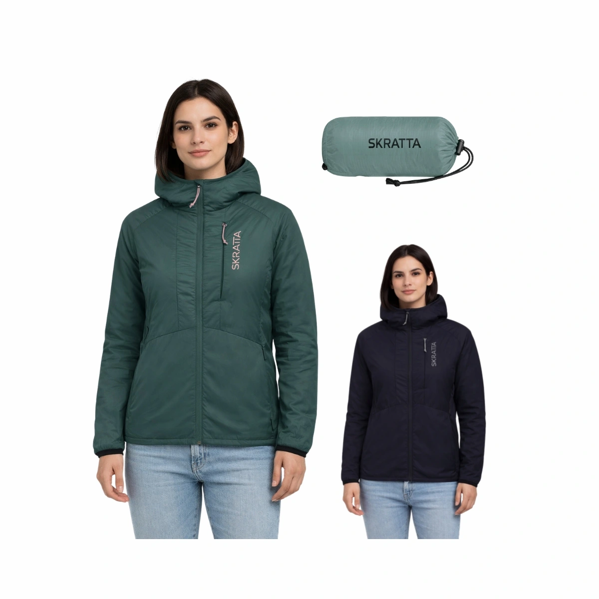 Skratta Leichte Wanderjacke Damen  Frode