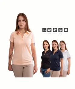 Damen Funktion Poloshirt Knut