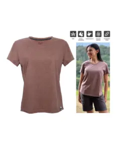 Ladies Mix Hemp T-Shirt Brita