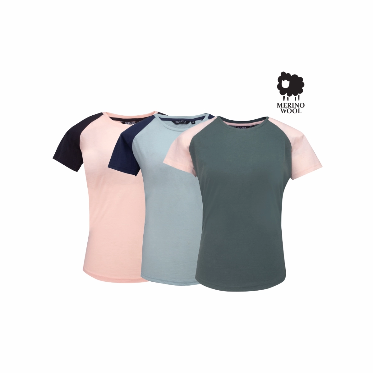 Skratta Merino Mix T-Shirt Damen Arne