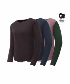 Skratta Merino Mix Langarmshirt Damen Thermounterwäsche Arne