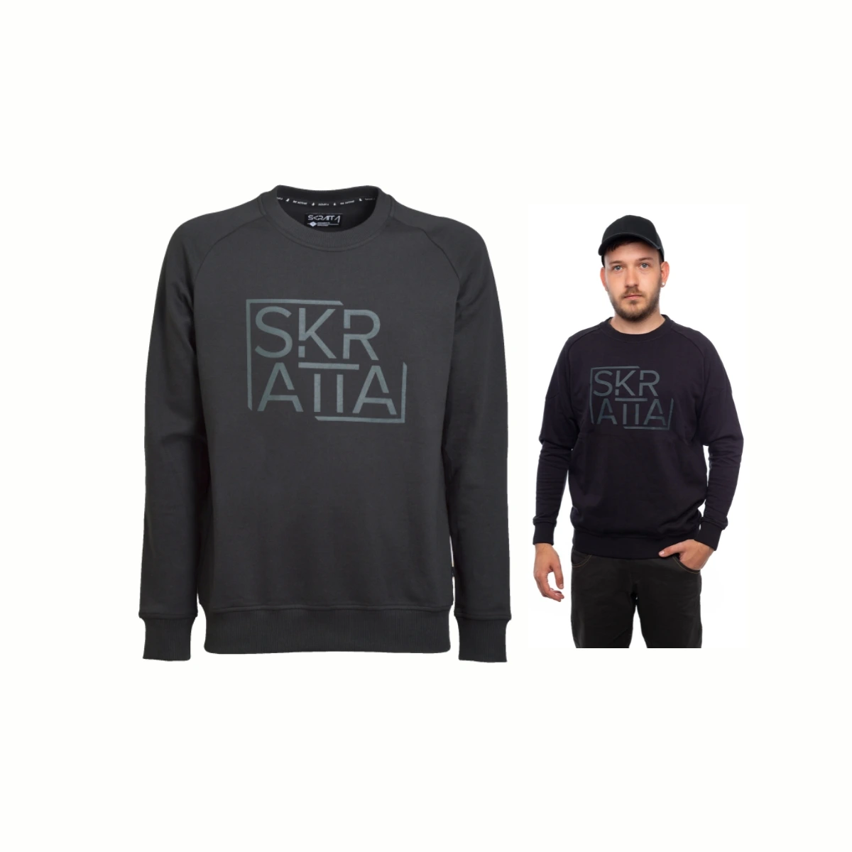 Skratta Pullover Herren Baumwolle Milo