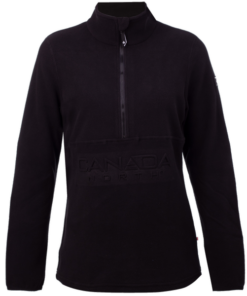 Fleece Pullover Damen Cariboo