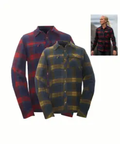 Damen Flannel Hemd Nechako