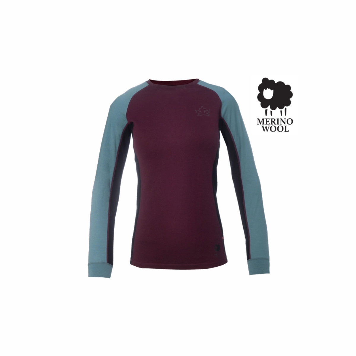 Canada North Merino Langarmshirt Damen Chilcotin