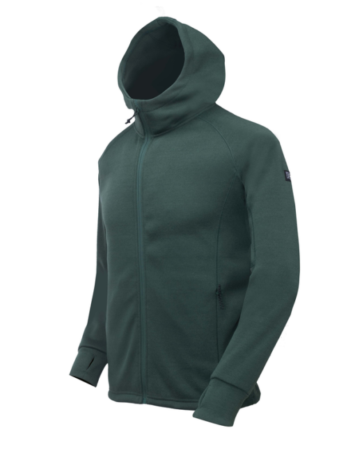 Skratta Strickfleecejacke Herren mit Kapuze Liska – Bild 5