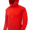 Liska fleece hoodie 5823125 red side