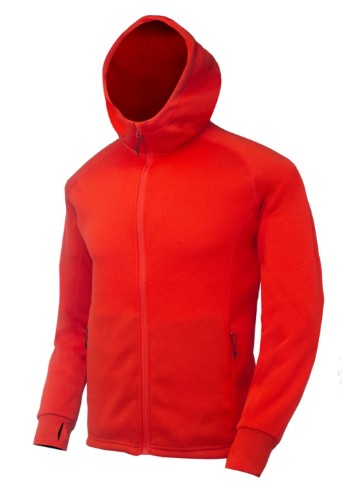 Skratta Strickfleecejacke Herren mit Kapuze Liska – Bild 4