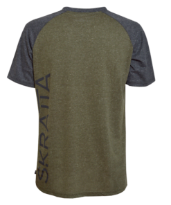 SKRATTA 7822914 924 Bente T Shirt MossGreen Back