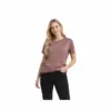 7951915 Skratta Lotta T Shirt Damen Model Dark Rose