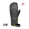 2J901 Auclair Quest Mitt Black Black