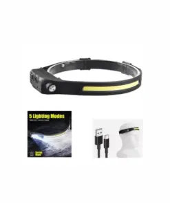 Frivild Sweden Stirnlampe 5in1 - wiederaufladbar mit Sensorsteuerung 240lm