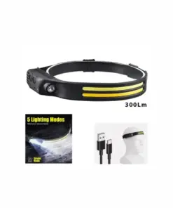 Frivild Sweden Stirnlampe 5in1 - wiederaufladbar mit Sensorsteuerung 300lm