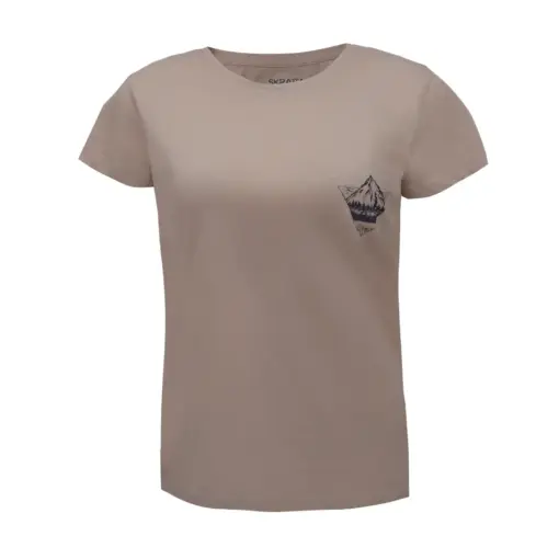 Damen Bio Cotton T-Shirt Mountains Ella