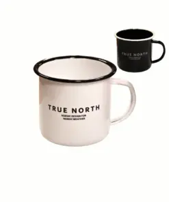 Alternative view of TrueNorth Emaille-Tasse 350ml Doppelpack