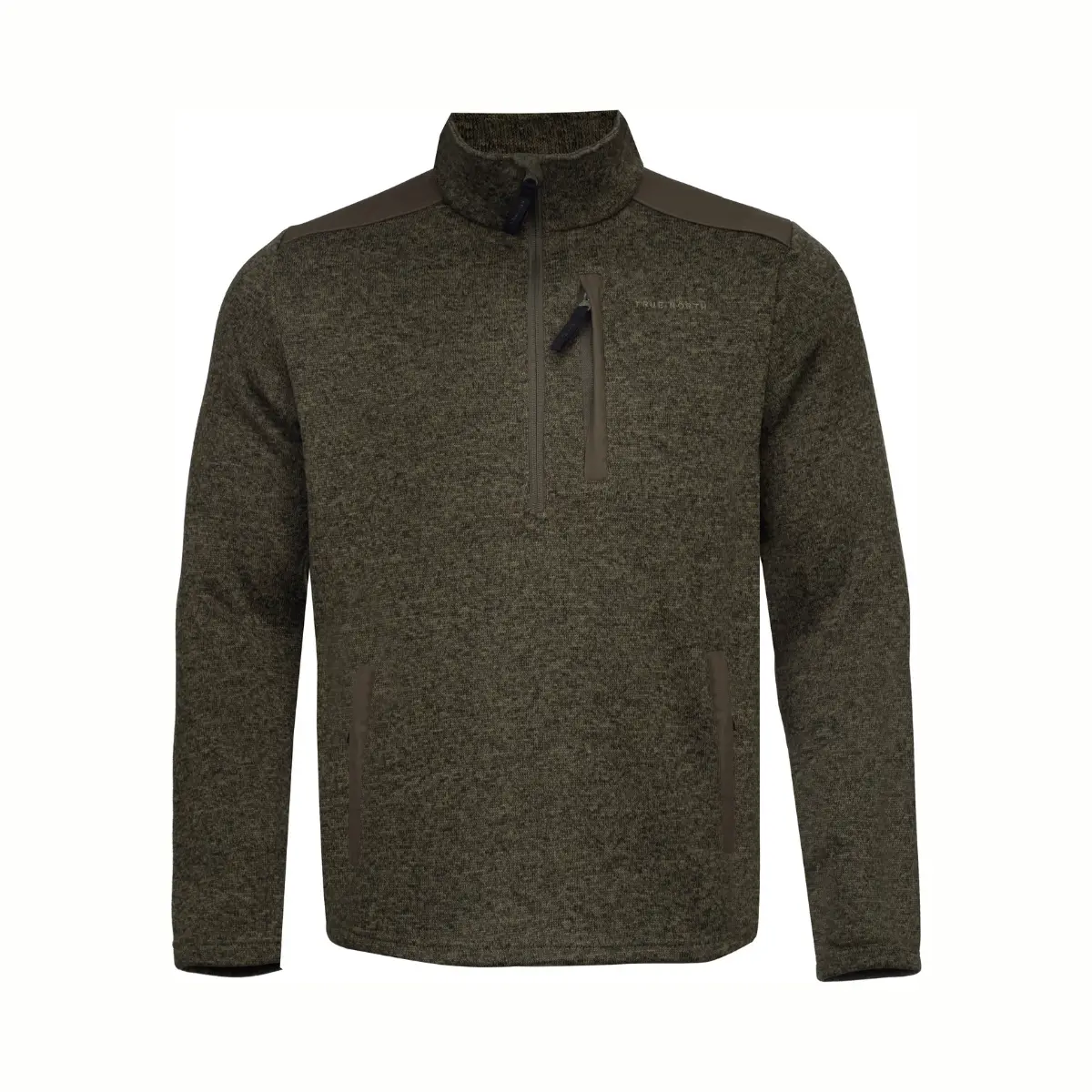 True North Herren 1/3 Zip Flatfleece Pullover
