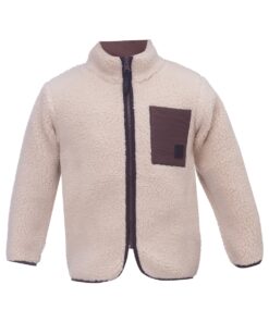 True North Kinder Fleecejacke mit Stehkragen