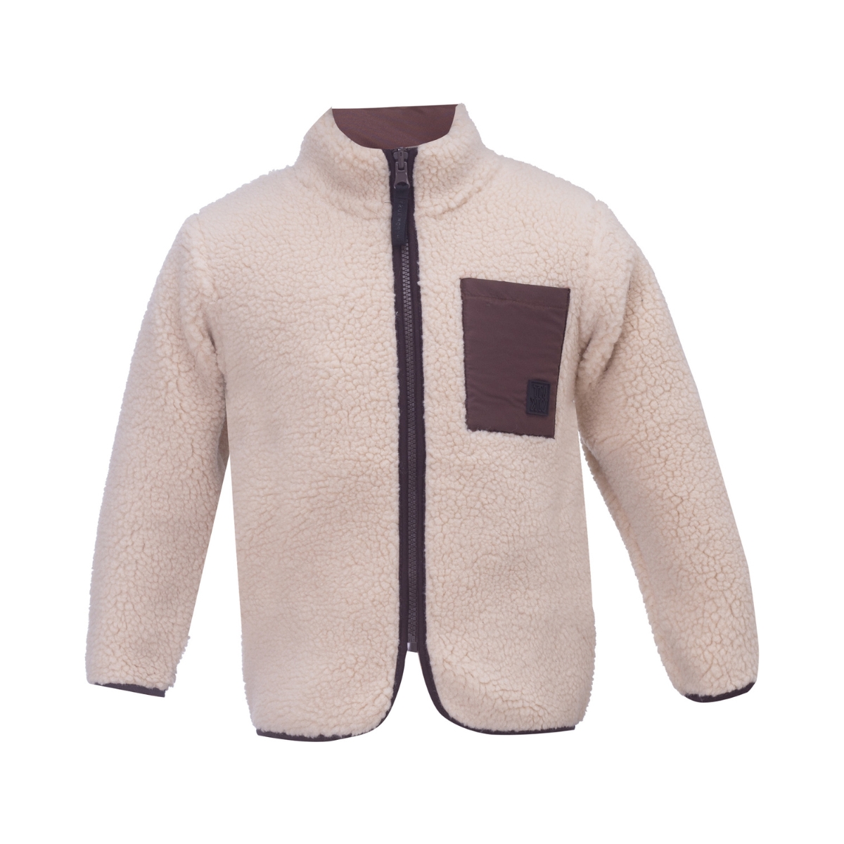 True North Kinder Fleecejacke mit Stehkragen