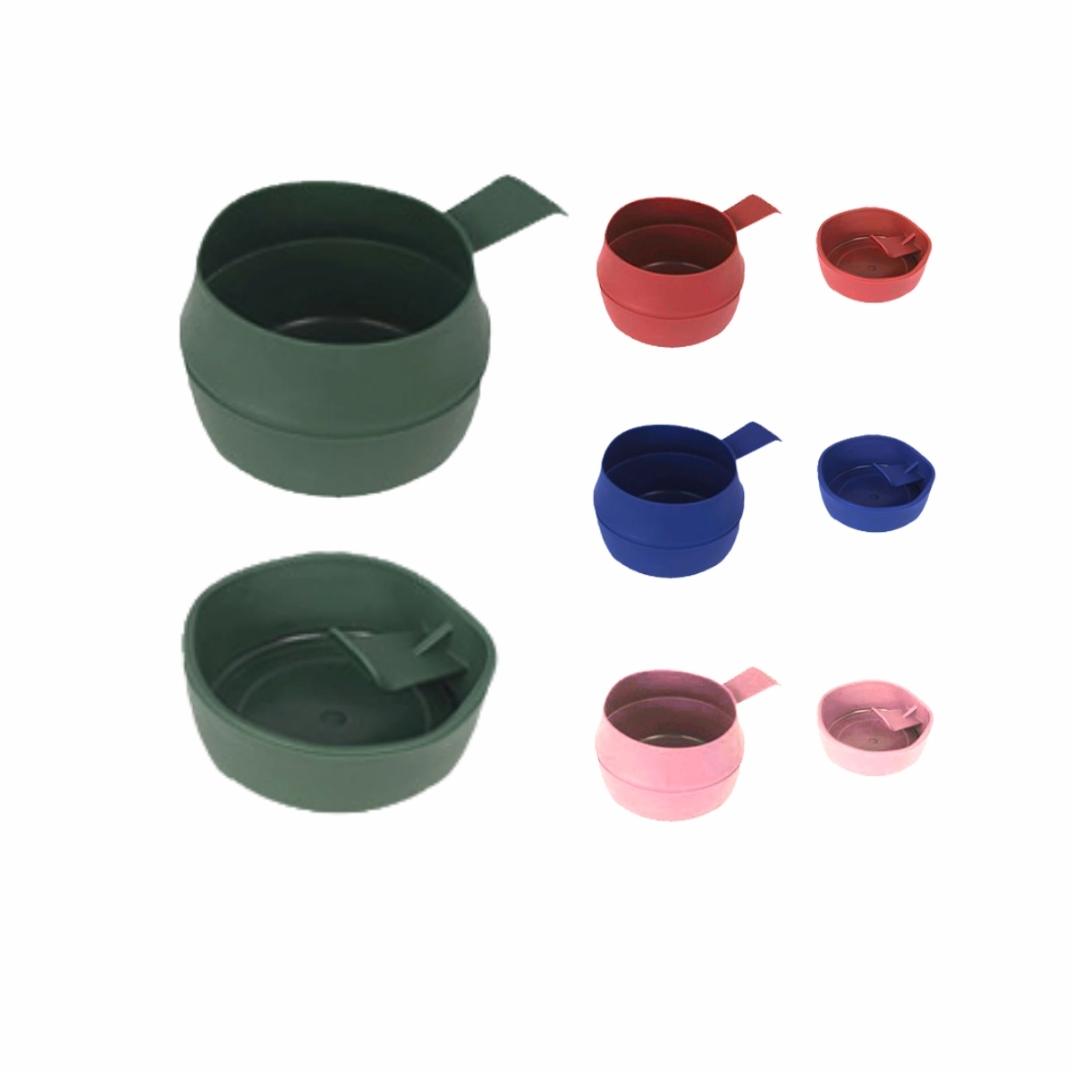 Zusammenklappbarer Plastikbecher