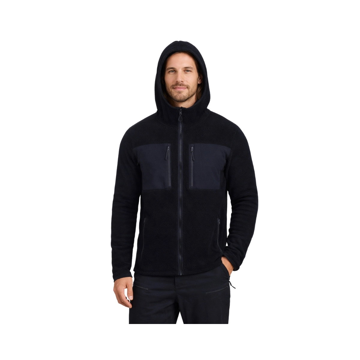 True North Herren Fleecehoodie