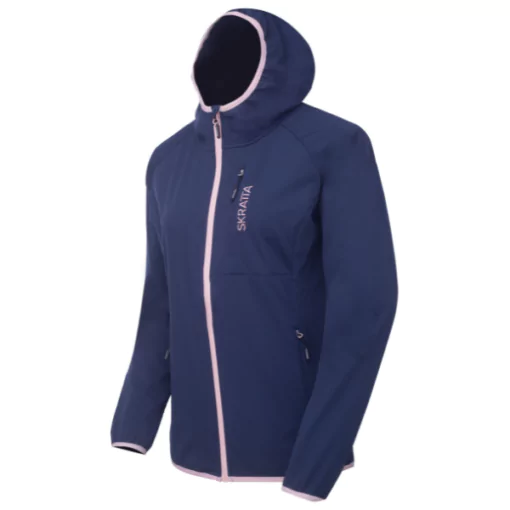 Skratta Softshelljacke Damen mit Kapuze Bente – Bild 2