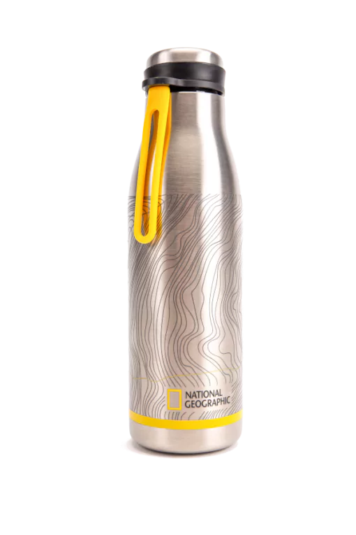 Stainless steel drinking bottle