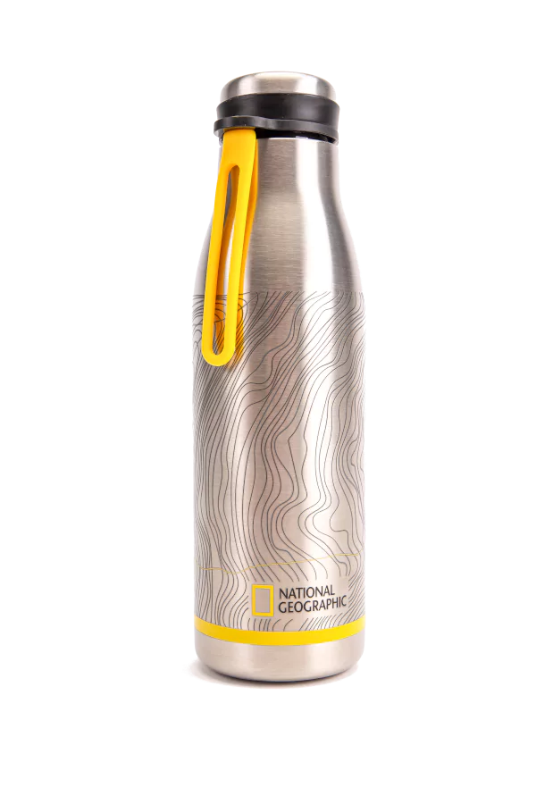 Stainless steel drinking bottle
