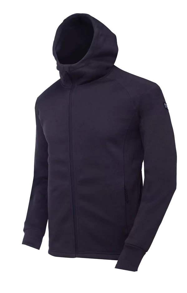 Herren Strickfleece Hoodie Liska
