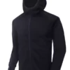 Liska fleece hoodie 5823125 black side