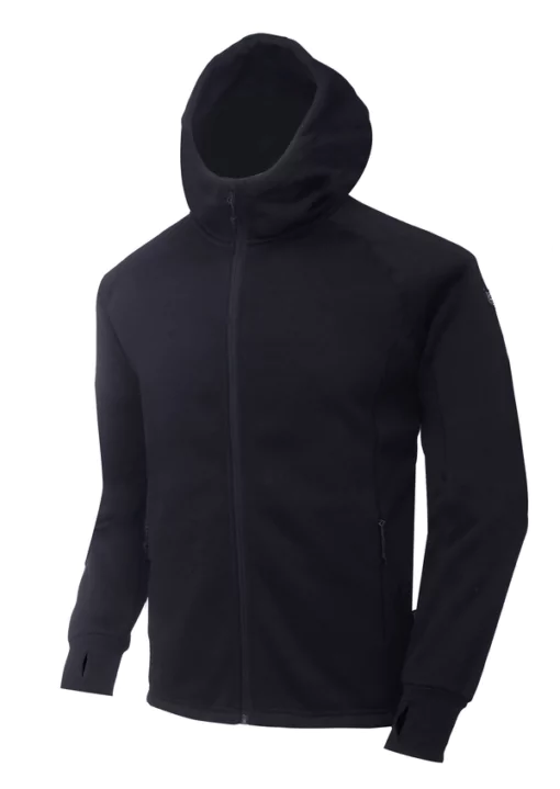 Men's knitted fleece hoodie Liska - Image 2