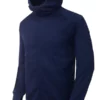 Liska fleece hoodie 5823125 navy side