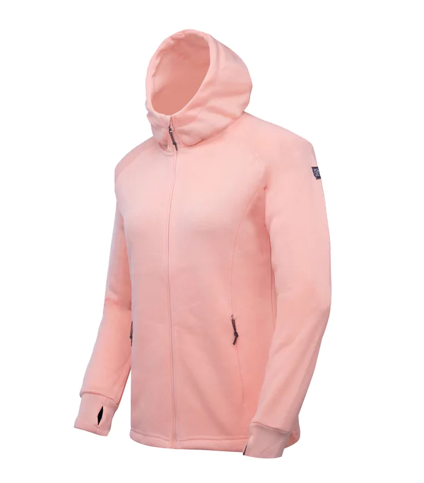 Skratta Strickfleecejacke Damen mit Kapuze Liska – Bild 2