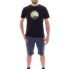 SKRATTA 5823507 Mens T Shirt Milla 5823331 Kjell Mens Shorts Navy Front