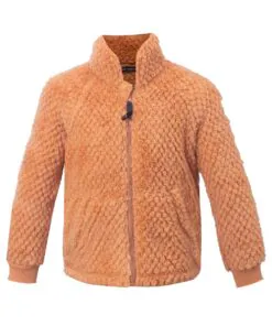 True North Kinder Teddyfleece Jacke mit Stehkragen